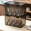 Caja de Almacenamiento para Copas de Vino Blanco Bnbs Bai Nabaon, Dispensador de Vino, Decantador Comercial, Vasos de Chupito de Cristal, Caja de Almacenamiento a Prueba de Polvo