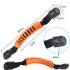Manija de kayak transfronteriza en stock manija de transporte de instalación lateral para bote de canoa de repuesto con hebilla de plástico accesorios de kayak