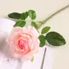 Sensación de mano hidratante simulación rosa accesorios para sesión de fotos de boda decoración de salón de bodas muebles para el hogar flor artificial al por mayor