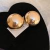 Agulha de prata Europeu e Americano Pérola Flor borla brincos moda estilo metal brincos personalidade criativa brincos exagerados atacado feminino