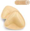 Almofada Triangular Dupla Face Escovada em V Push-Up Espessada Expansão Externa Aumento de Seios Pequenos Biquíni Almofada de Peito Autoadesiva