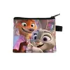 Nuevo Artículo Más Vendido Zootopia 2 Monedero Infantil Mini Almacenamiento Cartera Pequeña Lindo Portátil Soporte para Tarjeta de Llave