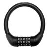 Cerradura eléctrica para coche, portátil, mini, antirrobo, impermeable, anti-cizallamiento, combinación, candado con cable de acero esmerilado grueso extendido, candado para bicicleta