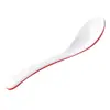 Cuchara de melamina A8, cuchara para sopa resistente a altas temperaturas, cuchara de plástico imitación porcelana para sopa picante, cuchara especial para restaurantes de comida rápida, uso comercial
