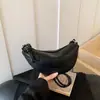 Bolsa Feminina Super Quente Transfronteiriça Novo Estilo 2026 Nicho Bolsa de Axila Formato Bolinho Estilo de Luxo Estilo Estrangeiro Versátil de Ombro Único Transversal