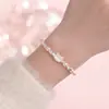 Pulseira de Prata Pura S999 Estilo Chinês Cabeça de Gato com Pérola para Mulheres, Nova Elegante Joia Retrô Francesa Atacado