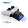 Cargador dual inalámbrico para mando de PS5 Base de carga dual para mando P5 Cargador dual para mando de PS5 con luz indicadora TP5-0528