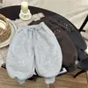 Pantalones deportivos de felpa con forro polar de dibujos animados para niños Invierno Nuevo Pantalones gruesos para niños pequeños Felpa integrada Pantalones casuales tipo jogger