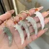 Pingente Buda de Jade Natural Tianshan, Cabaça da Nuvem Auspiciosa de Jade Tianshan de Xinjiang, Bolsa da Fortuna, Ornamento Pingente de Folha e Flor