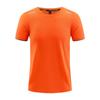 Ropa de alta gama Súper Suave Secado Rápido Logotipo Impreso Personalizado Verano Deportes al Aire Libre Camiseta de Equipo Cuello Redondo Camiseta Publicitaria Manga Corta