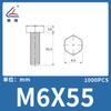 Tornillo de hexágono exterior de nylon Lianyang perno de plástico tornillo de nylon cabeza de lenteja tornillo de hexágono exterior tornillo aislante de hexágono exterior Blanco