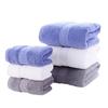 Toalha Preta de Algodão Puro Toalha de Banho Toalha Quadrada Combinação Macia Absorvente Espessada Código Patch Cabelo Toalha de Banho Mais Vendida da Amazon