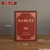 Caixa Criativa em Formato de Livro Decoração de Estante de Livros para Casa Caixa de Armazenamento de Livros Falsos Retrô Ornamento de Livro Antigo Fotografia Europeia Outros