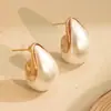 Brincos de pérola irregulares vintage estilo francês, nicho e únicos, versáteis e estilosos, brincos europeus e americanos atacado