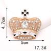 Nueva serie Crown Jewel Crown, funda para teléfono móvil DIY, pegatina de belleza, diamante, hecho a mano, zapatos con agujeros de diamante, accesorios de joyería