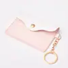 Portatarjetas de color contrastante estilo coreano, monedero pequeño, bolsa para monedas, juego de porta-certificados, funda de teléfono móvil simple y creativa con portatarjetas a juego