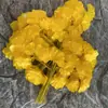Grandes Ramilletes de Hojas Falsas de Ginkgo para Decoración de Suelos de Hogares y Hoteles, Hojas de Ginkgo Estilo Pastoral al por Mayor del Fabricante