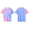 2026 Novo Modelo Roupas Esportivas de Badminton Conjunto Feminino Secagem Rápida Uniforme de Equipe de Competição Treinamento de Vôlei Tênis de Mesa Impressão