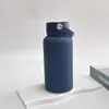 Tetera Espacial Transfronteriza Tetera Deportiva Taza de Vacío de Acero Inoxidable 304 Tetera de Viaje de Boca Grande Estilo Americano para Montañismo al Aire Libre
