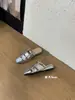 Sandalias Planas de Verano 2026 Estilo Coreano Caladas con Punta Cuadrada, Sandalias de Moda de Nicho con Punta Cerrada, Zapatos Romanos de Tacón Bajo