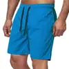 Shorts Casuais Masculinos de Verão para Comércio Exterior 2024 Calças de Cinco Pontos Cor de Doce Calças de Praia Masculinas Dez Cores Impermeáveis de Secagem Rápida em Promoção