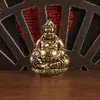 Nuevos Adornos Retro de Latón Amarillo Dios de la Riqueza para Adoración en Casa Adornos de Cobre del Dios de la Riqueza Retro Chino Dios de la Riqueza de Cobre