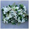 Simulação flor fileira flor terminada casamento adereços layout mesa flor decoração de parede simulação flor fileira de casamento flor flor pendurada flor atacado