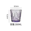 Vaso de Vidrio Templado Gaonuo, Vaso para Cerveza de Bar, Vaso de Agua Apilable, Taza de Café Resistente al Calor, Vaso de Boca Ancha Anticaídas, Vaso para Jugo