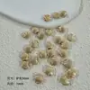 Cuentas de plástico CCB de concha pequeña, geométricas, perforadas, transfronterizas, para pulsera, collar, accesorios de joyería hechos a mano para bricolaje