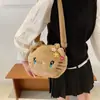 Pequeño Bolso de Hombro de Peluche Gato K al por Mayor Lindo Cruzado Ins t Bolsa para Teléfono Móvil Muñeca Familiar Regalo de Cumpleaños