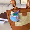 Boneca de bola de carvão de dopamina Pequeno Pingente Chaveiro Bolsa Bolsa Mochila Celular Pendurado Boneca de pelúcia fofa