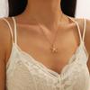 Europa e Estados Unidos transfronteiriço estrela de cinco pontas concha de caracol personalidade moda luxo leve alta qualidade colar feminino