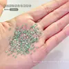 Rhinestones de Circonita Marquise Brillante para Uñas Mini Pequeños Rhinestones de Circonita con Base Plana Decoraciones para Uñas Espiga de Trigo Rhinestones Marquise Diamantes para Uñas