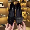Nuevos Zapatos de Mujer para Otoño 2026, Poco Profundos, Cómodos, Estilo Francés, Puntiagudos con Pedrería, Suela Suave, Versátiles y Cómodos