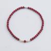 Pulseras de Cinabrio de Imitación para Mujer, Pulseras de Estilo Étnico, Joyería, Año del Zodíaco, Collares de Arena Dorada Púrpura, Juego de Joyería Simple al Por Mayor