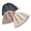 Nuevo Sombrero de Punto 100% Cachemira Pura para Mujer Otoño/Invierno 2026, Moderno, Sencillo, Versátil, Cálido y Resistente al Frío