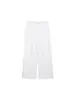 Marca Z Popular Moda Ins Calça Plissada Roupas Femininas Europeias e Americanas Corte Solto Aliexpress Transfronteiriço Branco Preto Confortável Casual Za