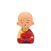 Figura de Monje Budista Pequeño Estilo Chino de Moda Muñeca Inspirada en el Zen Adorno Creativo para Escritorio Más Vendido en Zonas Turísticas Venta al por Mayor desde el Fabricante