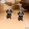 Pendientes Colgantes Gatito Espacial Transfronterizos Accesorios Sexy para el Día a Día y Fiestas Regalos de Navidad Adecuados para Mujeres Todas las Estaciones