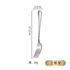 Talheres de aço inoxidável 1010, faca especial para bife, garfo e colher, sobremesa ocidental, café, doméstico, colher de comer para crianças, japonês e coreano