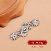 Metal Fivela Estilo Chinês Novo Casaco Suéter Roupas Hanfu Infantil Botões Decorativos