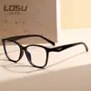 Armação de Óculos Retro Ultra Leve para Mulheres, Anti Luz Azul, Pode Ser Equipado com Miopia, Armação de Óculos Lisa de Alta Qualidade para Homens 8446