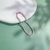 10cm.12cm Llavero de Cuentas Onduladas Colgante para Bolso Colgante de Llave Hecho a Mano DIY Cadena para Llaves Accesorios de Joyería Listos para la Venta