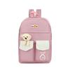 Mochila Estilo Universitario Invierno Nuevo Estilo Coreano Tendencia Simple Mochila Escolar para Estudiante de Secundaria Niña Ligera para Exteriores Bolsa de Viaje