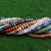 Cuentas Sueltas de Piedra Natural 4*7 Cuentas Espaciadoras en Forma de Píldora Cuentas para Pulsera DIY Venta al por Mayor Piedras Preciosas Múltiples Raíz de Bodhi Cuentas de Ábaco de Corte Recto