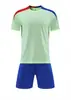 Nuevo Conjunto de Uniforme de Fútbol, Uniformes de Competición y Entrenamiento de Manga Corta de Alta Calidad para Niños y Adultos, Maillots Deportivos de Secado Rápido, Personalizable
