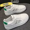 Zapatos Blancos de Piel de Vaca de Primera Capa con Suela Blanda para Mujer, Nuevo Estilo Verano 2026, Zapatillas Deportivas Casuales Versátiles de Malla Transpirable