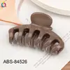Qiyue Grampo de Cabelo Abóbora Colorida ABS Presilha de Garra Grande Clip Tubarão de Alta Qualidade Exquisito Acessórios de Cabelo para Mulheres Venda por Atacado