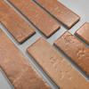 Venta Directa de Fábrica de Baldosas Rectangulares Largas Retro, Baldosas de Pared Imitación Arcilla para Cafeterías y Casas de Huéspedes, Baldosas de Pared Rojas Cerámicas con Forma de Tira
