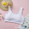 Ropa Interior para Niñas Estudiantes de Secundaria Dos o Tres Etapas de Desarrollo Chaleco para Niñas Sujetador para Niñas Algodón Copa Fija